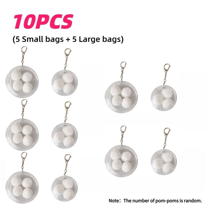 10pcs Transparent Storage Bags Round Badge Card Display Bag Doll Storage Pouch for Keychain Earphones Travel Accessory Organizer
10pcs Transparent Storage Bags Round Badge Card Display Bag Doll Storage Pouch for Keychain Earphones Travel Accessory Organizer