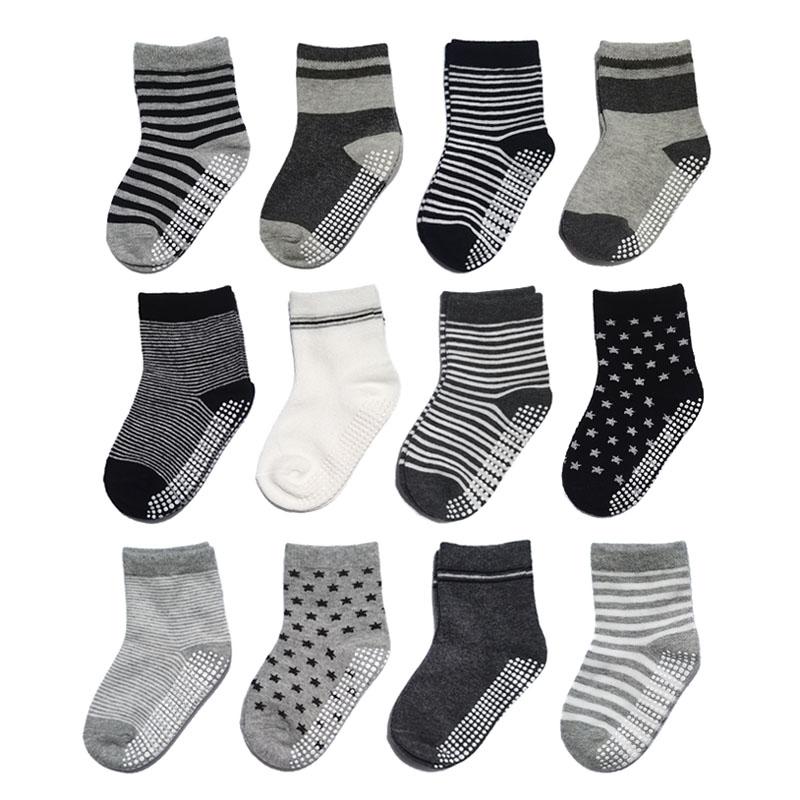 6 Pairs Kids Socks Striped Star Pattern Non-slip Floor Socks For Toddler Baby Boys Socks L 3-5Y 14-16cm
6 Pairs Kids Socks Striped Star Pattern Non-slip Floor Socks For Toddler Baby Boys Socks L 3-5Y 14-16cm