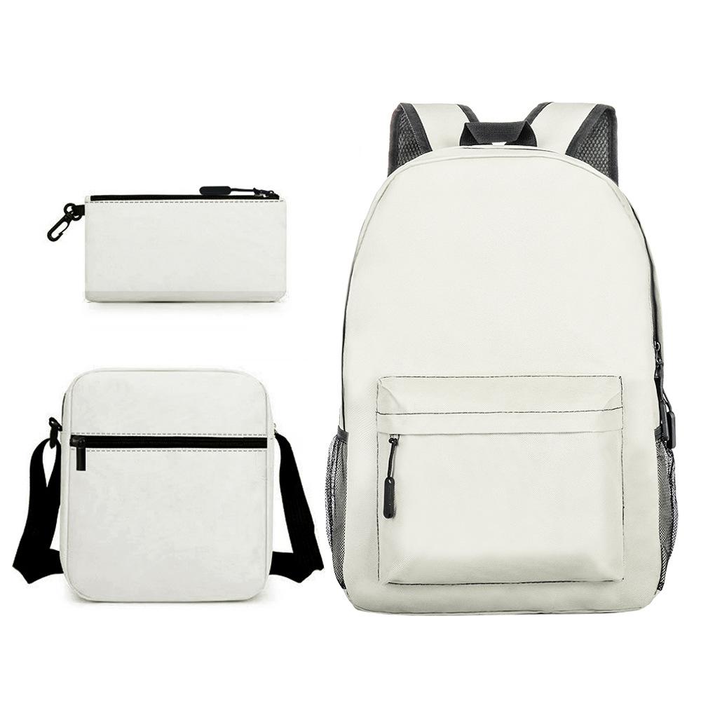 School Bag Leisure Backpack Outdoor Travel Bag Student School Bag Large Capacity Backpack Computer Bag Satchel Three-piece set (no printed pattern)
School Bag Leisure Backpack Outdoor Travel Bag Student School Bag Large Capacity Backpack Computer Bag Satchel Three-piece set (no printed pattern)