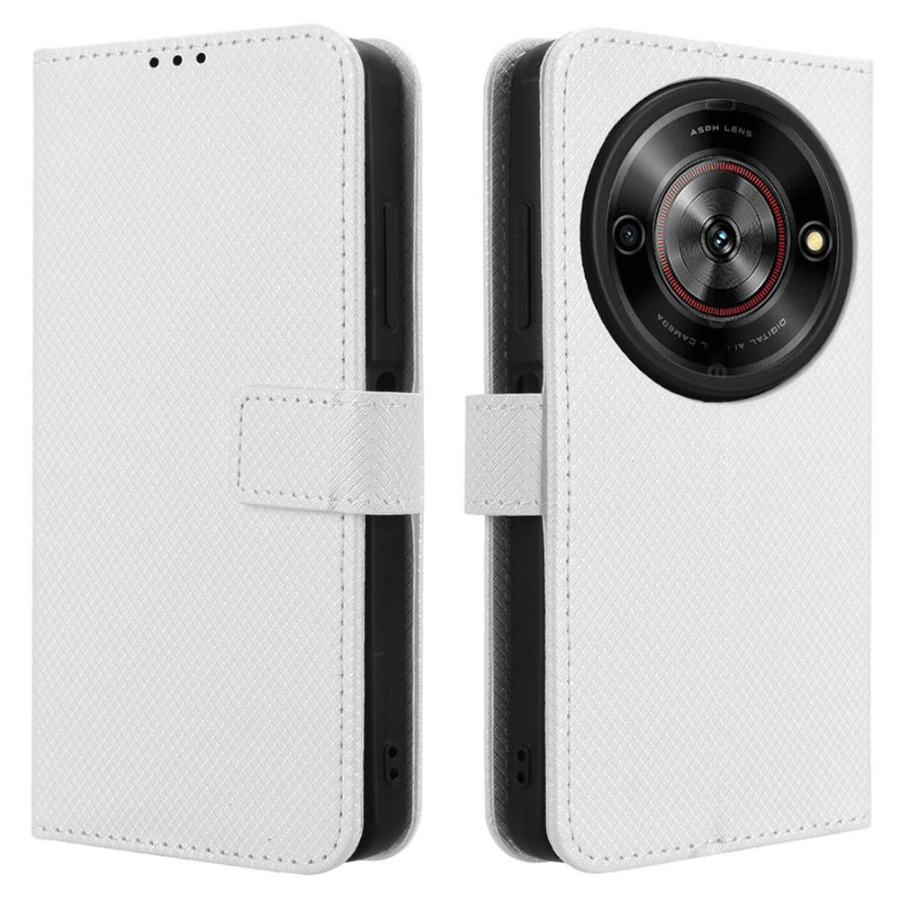 For ZTE Blade A75 5G/nubia Focus Case PU Leather Diamond Texture Wallet Phone Cover White
For ZTE Blade A75 5G/nubia Focus Case PU Leather Diamond Texture Wallet Phone Cover White