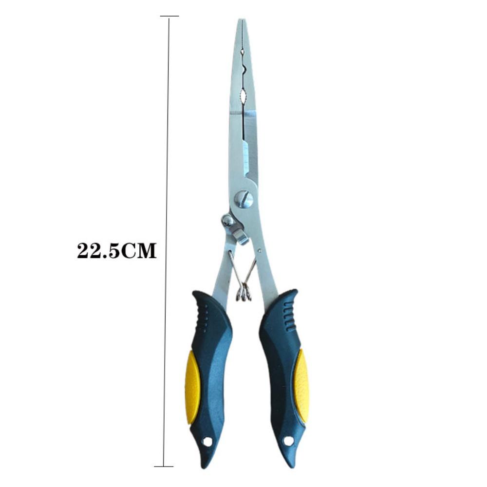 Tools Fishing Pliers Fish Mouth Pliers Pliers Stainless Steel Rubber Handle Multi-functional yellow-black
Tools Fishing Pliers Fish Mouth Pliers Pliers Stainless Steel Rubber Handle Multi-functional yellow-black
