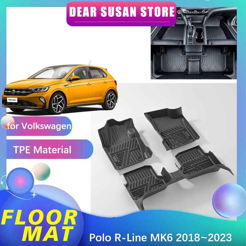 Автомобильный коврик для Volkswagen VW Polo R-Line MK6 2018 ~ 2023 2019 2020, часть для ног, подкладка из ТПЭ, коврик, коврик на заказ, коврик left drive
Автомобильный коврик для Volkswagen VW Polo R-Line MK6 2018 ~ 2023 2019 2020, часть для ног, подкладка из ТПЭ, коврик, коврик на заказ, коврик left drive