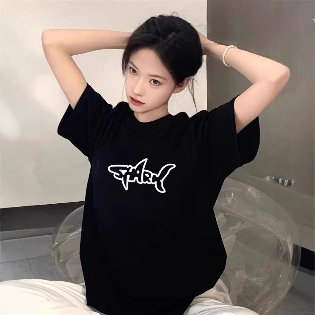 Женская белая хлопковая футболка оверсайз с рукавом до локтя - Летний тренд 2025, американский стиль XXL чёрный
Женская белая хлопковая футболка оверсайз с рукавом до локтя - Летний тренд 2025, американский стиль XXL чёрный