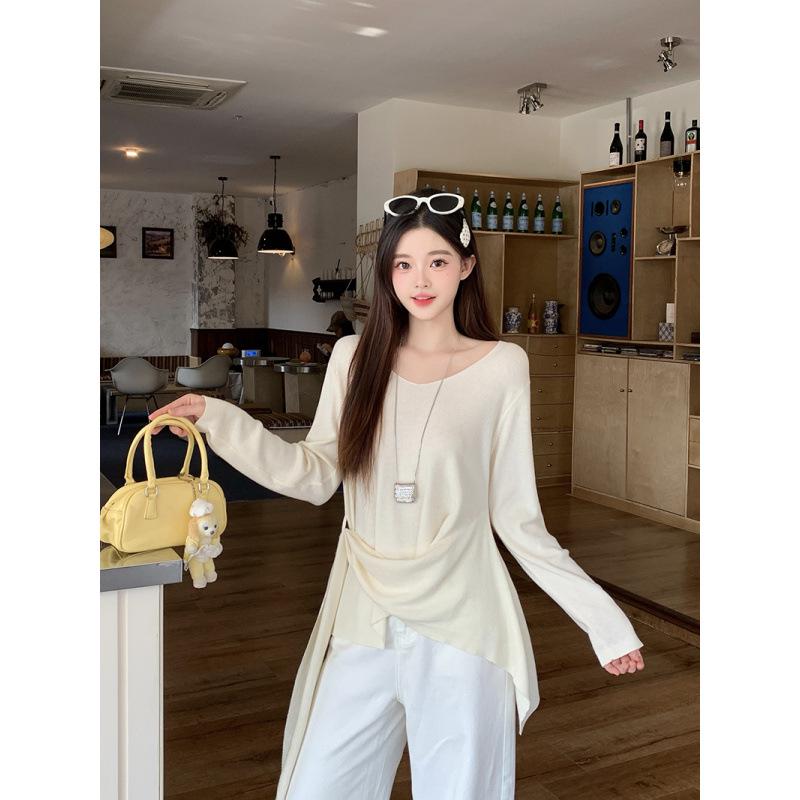 2026 Spring Plus Size V-Neck Waist-Cinching Flowy Sleeve Knit Top for Women 4XL абрикосовий
2026 Spring Plus Size V-Neck Waist-Cinching Flowy Sleeve Knit Top for Women 4XL абрикосовий