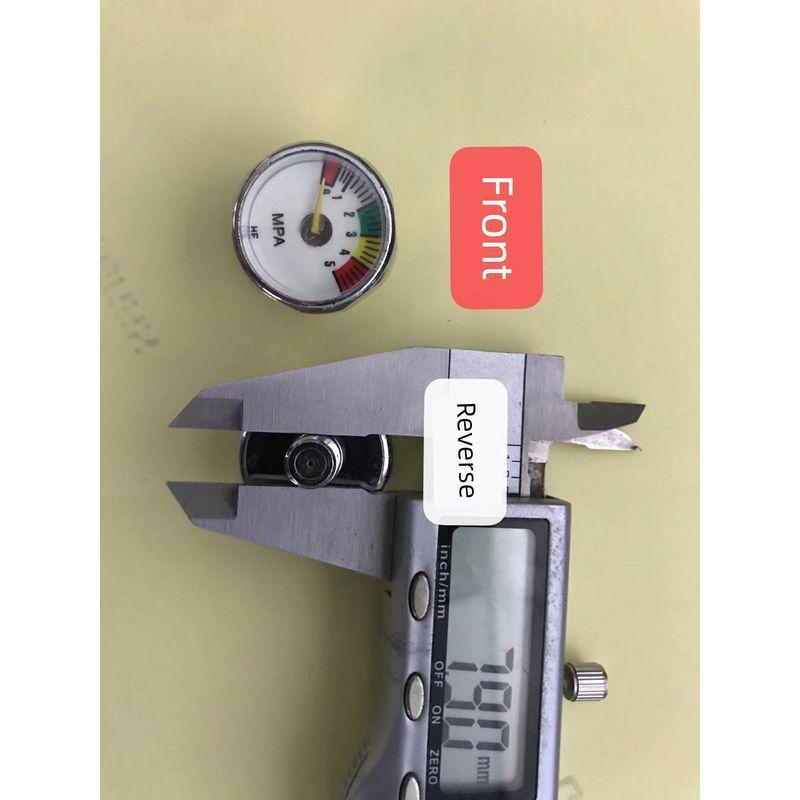 Small Gauge High Pressure Pressure Gauge Constant Pressure Gauge Luminous Pressure Gauge 25mm 5/10/30/40mpa Barometer 8*1 fine thread 5mpa Color hair 1
Small Gauge High Pressure Pressure Gauge Constant Pressure Gauge Luminous Pressure Gauge 25mm 5/10/30/40mpa Barometer 8*1 fine thread 5mpa Color hair 1