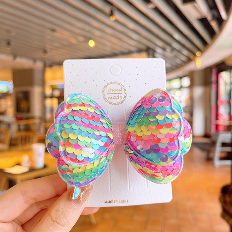 Заколки для волос с блестками и бантом для девочек, красочные заколки для волос, детские аксессуары для волос для выступлений colorful double layer
Заколки для волос с блестками и бантом для девочек, красочные заколки для волос, детские аксессуары для волос для выступлений colorful double layer