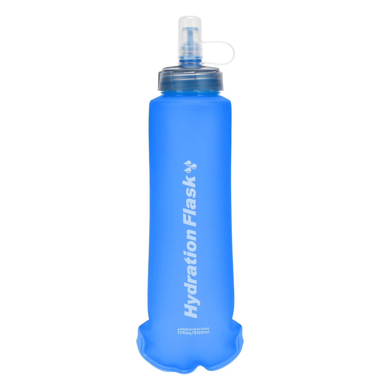 TRIWONDER Soft Flask Hydration with Dustproof for Trail and Mountaineering One Bottle, 500ml, Foldable, Cap, Lightweight, Running, Marathons, Hiking,
TRIWONDER Soft Flask Hydration with Dustproof for Trail and Mountaineering One Bottle, 500ml, Foldable, Cap, Lightweight, Running, Marathons, Hiking,