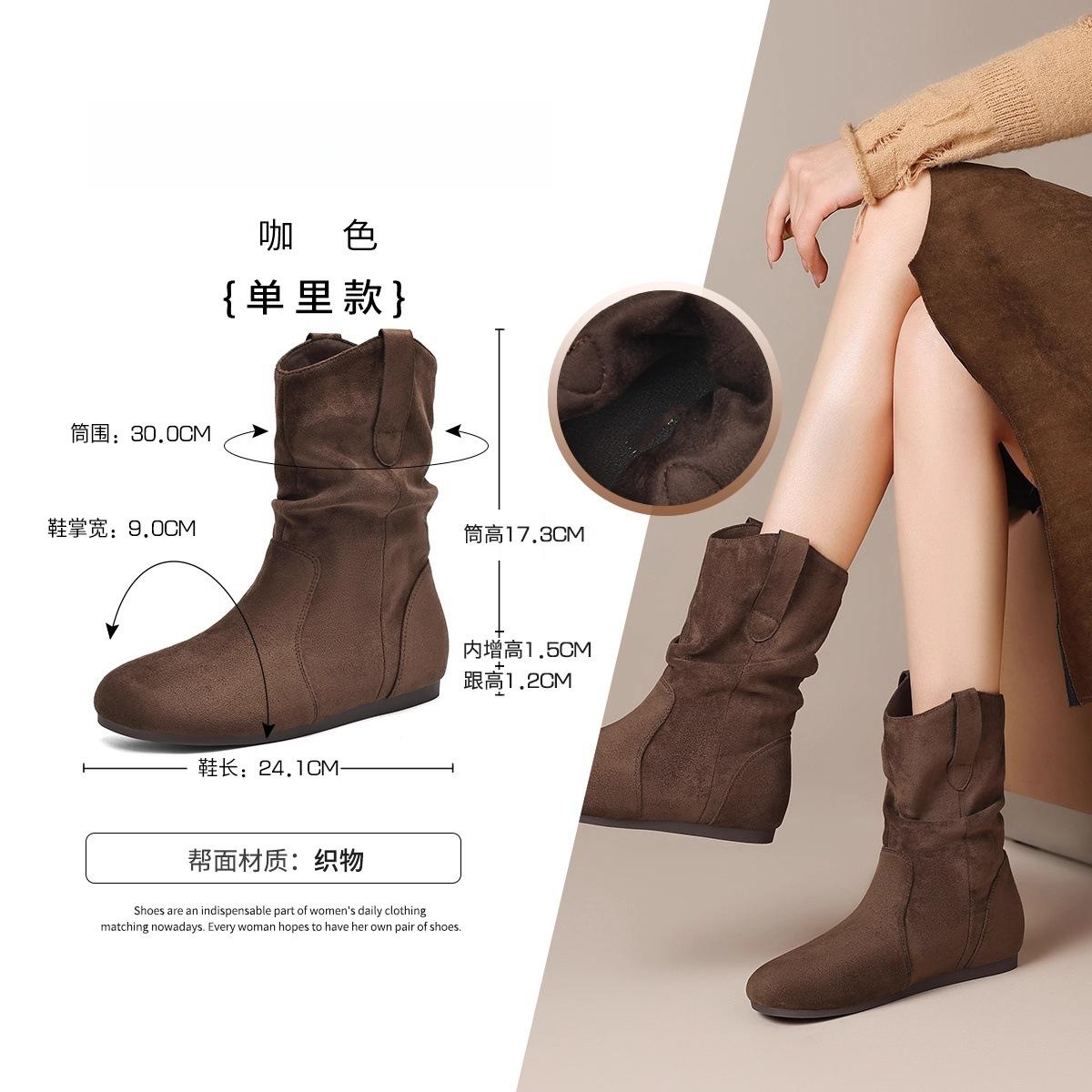 Ruoji Maillard Плиссированные ботинки из ворса Женские 2025 Осень Ретро Замшевые короткие ботинки Нишевые Повседневные Ковбойские ботинки в западном стиле 40 темно-коричневого
Ruoji Maillard Плиссированные ботинки из ворса Женские 2025 Осень Ретро Замшевые короткие ботинки Нишевые Повседневные Ковбойские ботинки в западном стиле 40 темно-коричневого