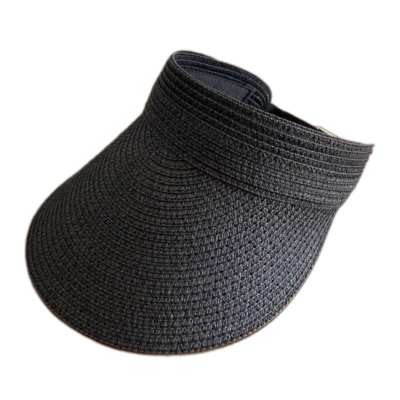 Wide Brim Foldable Sun Hat for Women - Natural Straw Beach Hats UPF50+ Breathable Roll-Up Visor Cap Outdoor Travel Garden чёрный
Wide Brim Foldable Sun Hat for Women - Natural Straw Beach Hats UPF50+ Breathable Roll-Up Visor Cap Outdoor Travel Garden чёрный
