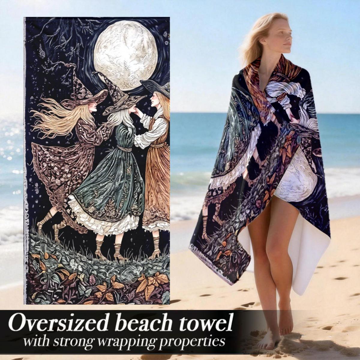 Extra Large Luxury Oversized Beach Towel | Soft Lightweight Microfiber With Strong Wrapping Properties, Pattern, Suitable For Sp W30*H60(CM)
Extra Large Luxury Oversized Beach Towel | Soft Lightweight Microfiber With Strong Wrapping Properties, Pattern, Suitable For Sp W30*H60(CM)