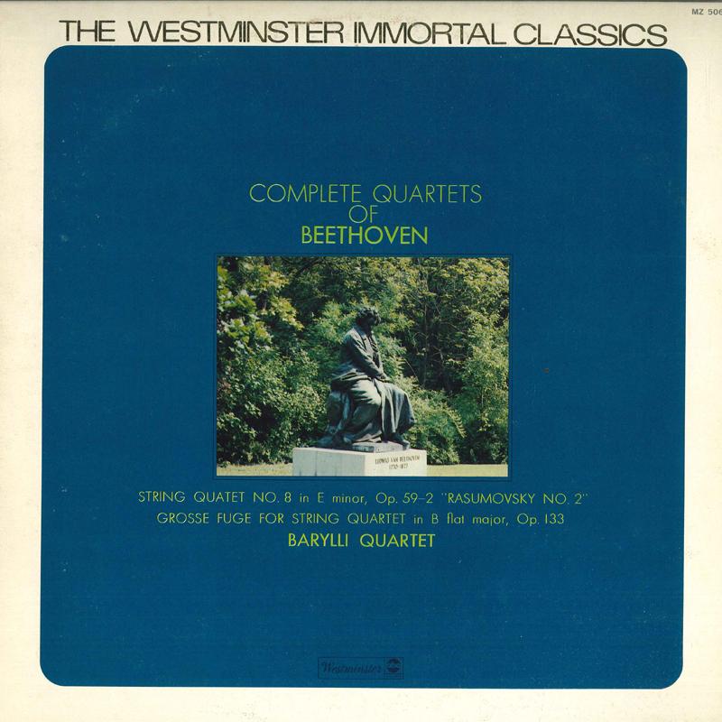 LP Record BARYLLI QUARTET - Complete Quartets Of Beethoven MZ5065 WESTMINSTEN Japan Classical Used
LP Record BARYLLI QUARTET - Complete Quartets Of Beethoven MZ5065 WESTMINSTEN Japan Classical Used