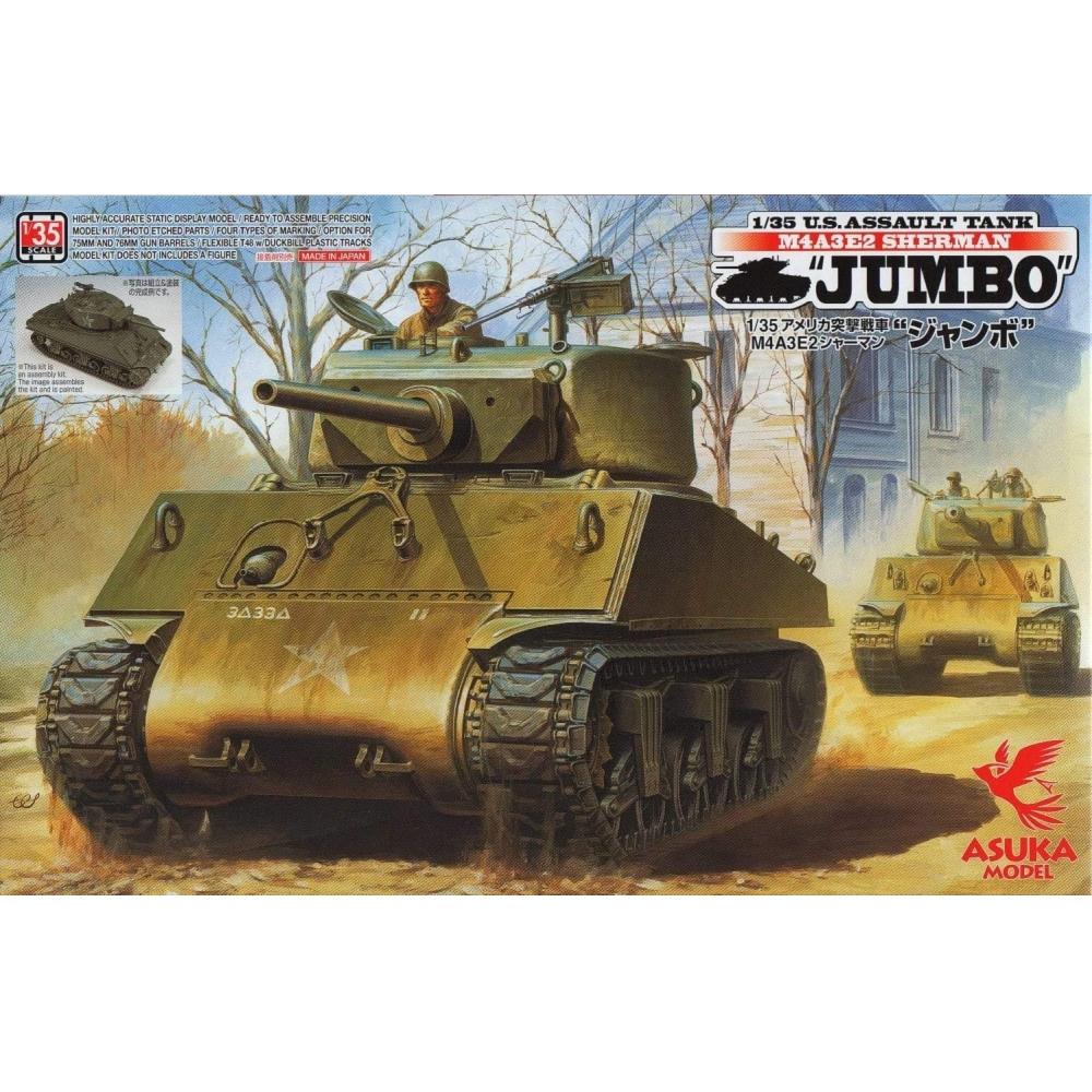 Aska Model 1 35 American Army M4a3e2 Sherman Jumbo Plastic Model 35 021 American Army
Aska Model 1 35 American Army M4a3e2 Sherman Jumbo Plastic Model 35 021 American Army