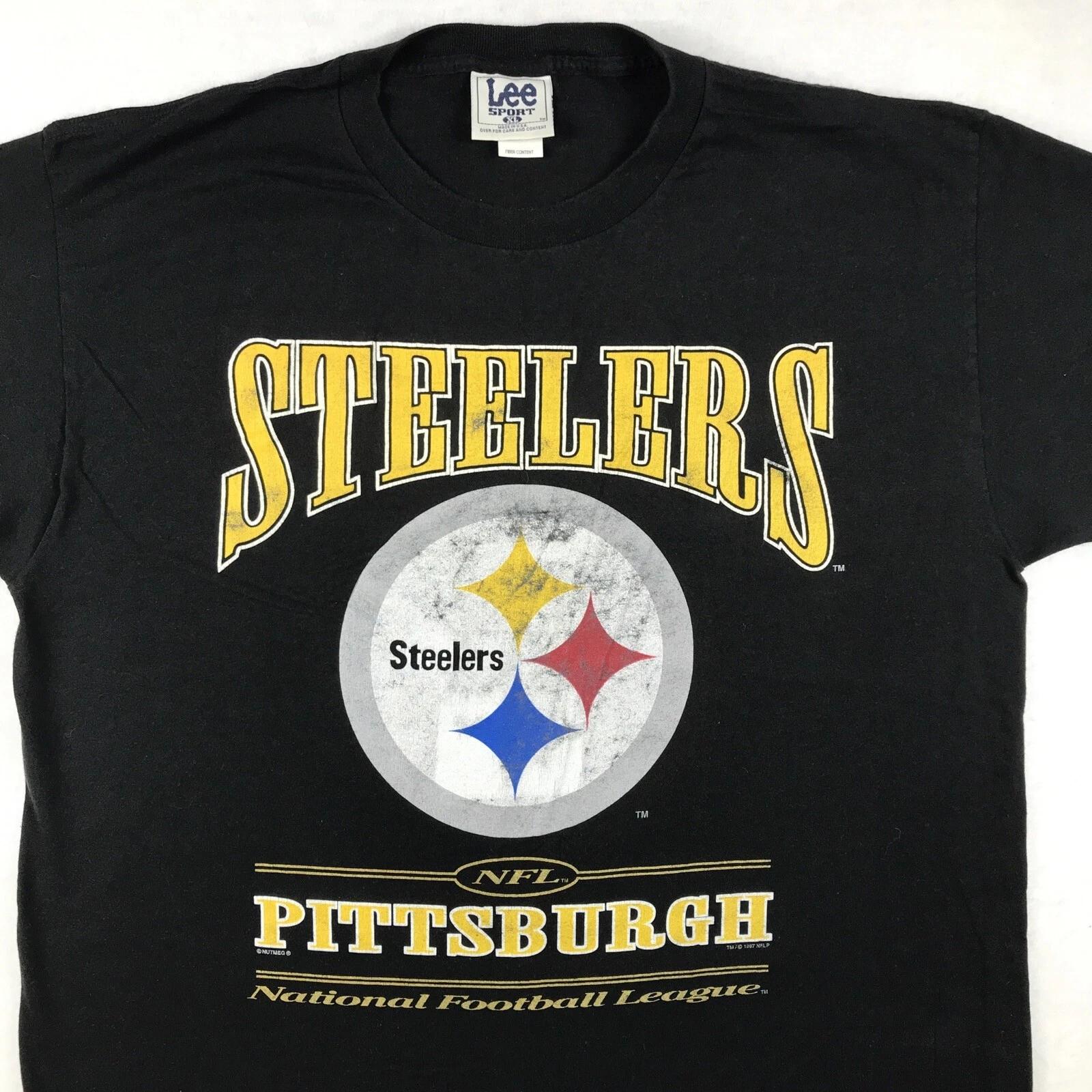 vintage 90s PITTSBURGH STEELERS T-Shirt XL football nfl hip hop 2XL
vintage 90s PITTSBURGH STEELERS T-Shirt XL football nfl hip hop 2XL
