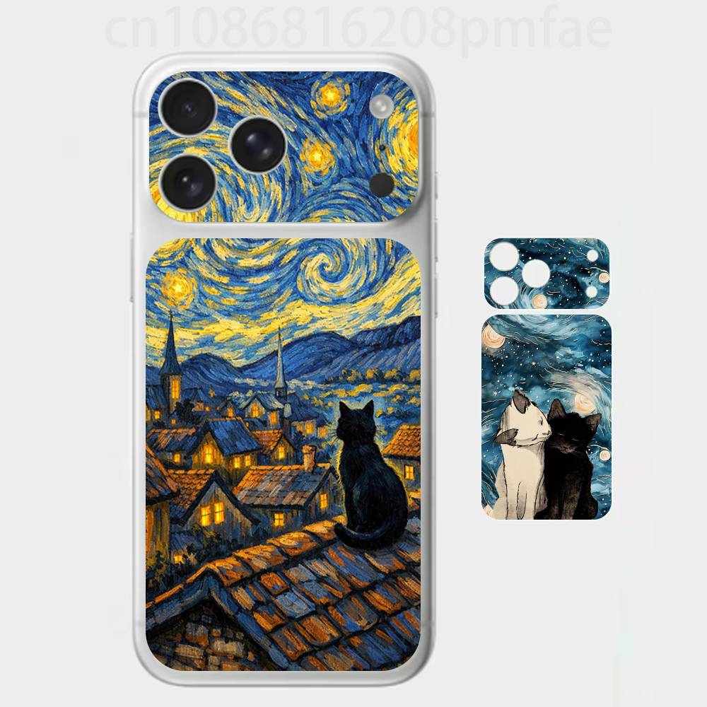Van Gogh Night Sky Premium Skin Wrap for iPhone 17 Pro/Max, Back Frame Camera Protective Decal (Not Case) iPhone17pro
Van Gogh Night Sky Premium Skin Wrap for iPhone 17 Pro/Max, Back Frame Camera Protective Decal (Not Case) iPhone17pro