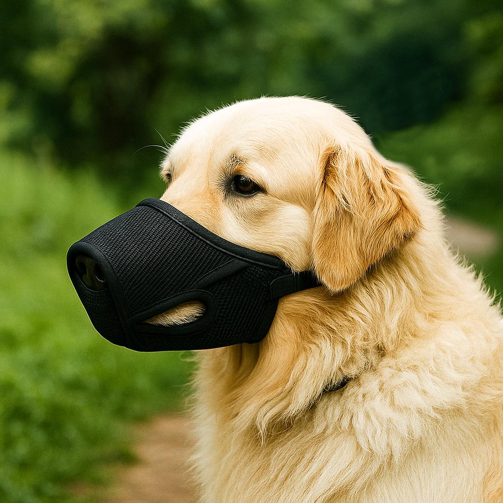 Adjustable Dog Muzzle Mask - Bite, Ingestion & Bark Prevention for Small, Medium, Large Dogs Small чёрный
Adjustable Dog Muzzle Mask - Bite, Ingestion & Bark Prevention for Small, Medium, Large Dogs Small чёрный