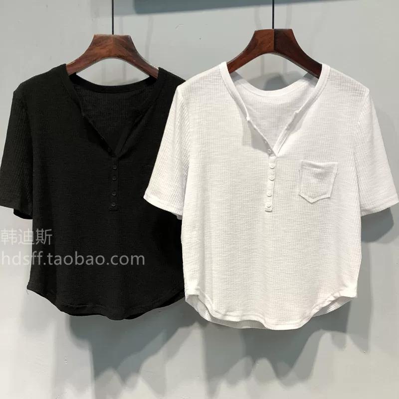 ZDM Plus Size South Korea Ulzzang Short-Sleeved T-shirt Female Pure Color Small Pocket Threaded Cotton Short Casual Tops 2XL белый
ZDM Plus Size South Korea Ulzzang Short-Sleeved T-shirt Female Pure Color Small Pocket Threaded Cotton Short Casual Tops 2XL белый