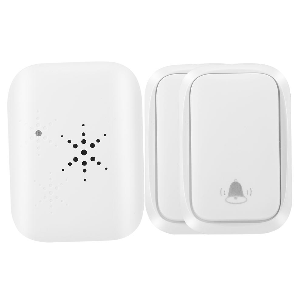 4 Volume Self powered Wireless Doorbell Transmitter Receiver Kit IP68 Waterproof 1V2
4 Volume Self powered Wireless Doorbell Transmitter Receiver Kit IP68 Waterproof 1V2