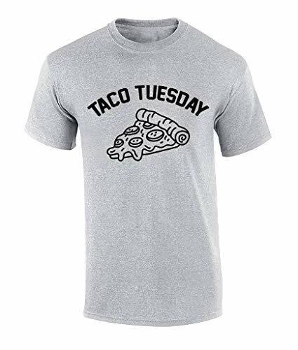 Funny Junk Food Taco Tuesday Ironic Pizza Graphic Tee Shirt Sports Grey S
Funny Junk Food Taco Tuesday Ironic Pizza Graphic Tee Shirt Sports Grey S