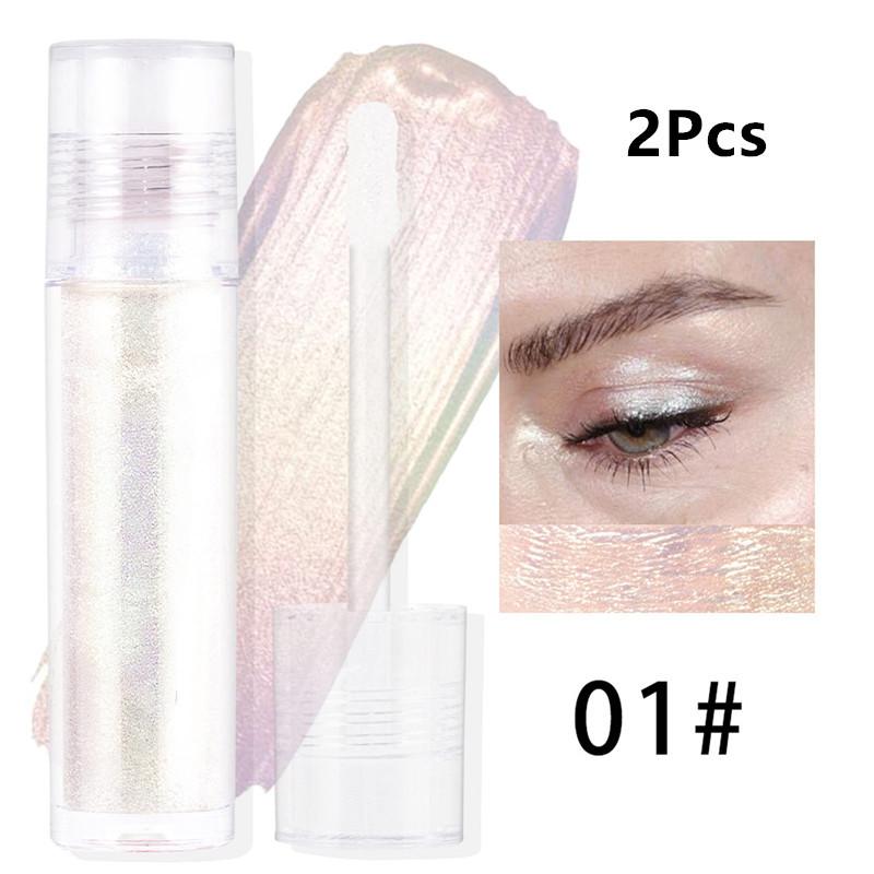 Glitter Liquid Eyeshadow Holographic Metallic Shimmer Long Lasting Waterproof Highly Pigmented Eye Makeup Highlighter One Size
Glitter Liquid Eyeshadow Holographic Metallic Shimmer Long Lasting Waterproof Highly Pigmented Eye Makeup Highlighter One Size