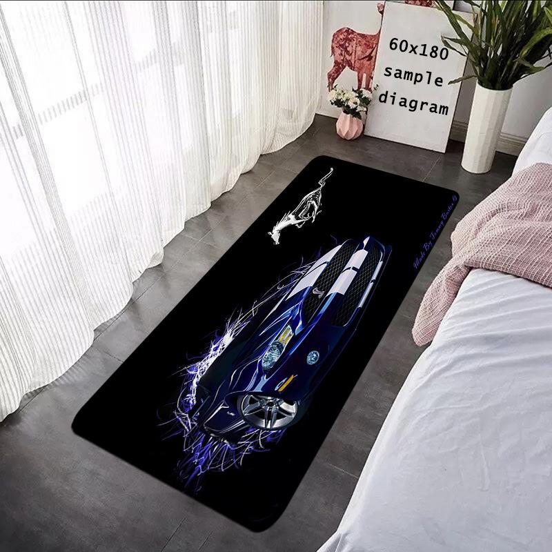 Sports Car Design Carpet Mat Rug - Green/Blue Racing Vehicle Pattern Home Decoration for Living Room Bedroom Non-Slip Floor Mat 40X60CM
Sports Car Design Carpet Mat Rug - Green/Blue Racing Vehicle Pattern Home Decoration for Living Room Bedroom Non-Slip Floor Mat 40X60CM