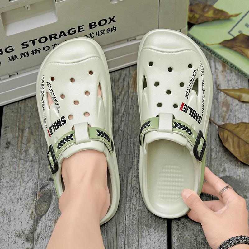 Cave shoes men s 2025 summer new fashion youth trend bag head slippers men s outdoor casual breathable sandals 45
Cave shoes men s 2025 summer new fashion youth trend bag head slippers men s outdoor casual breathable sandals 45