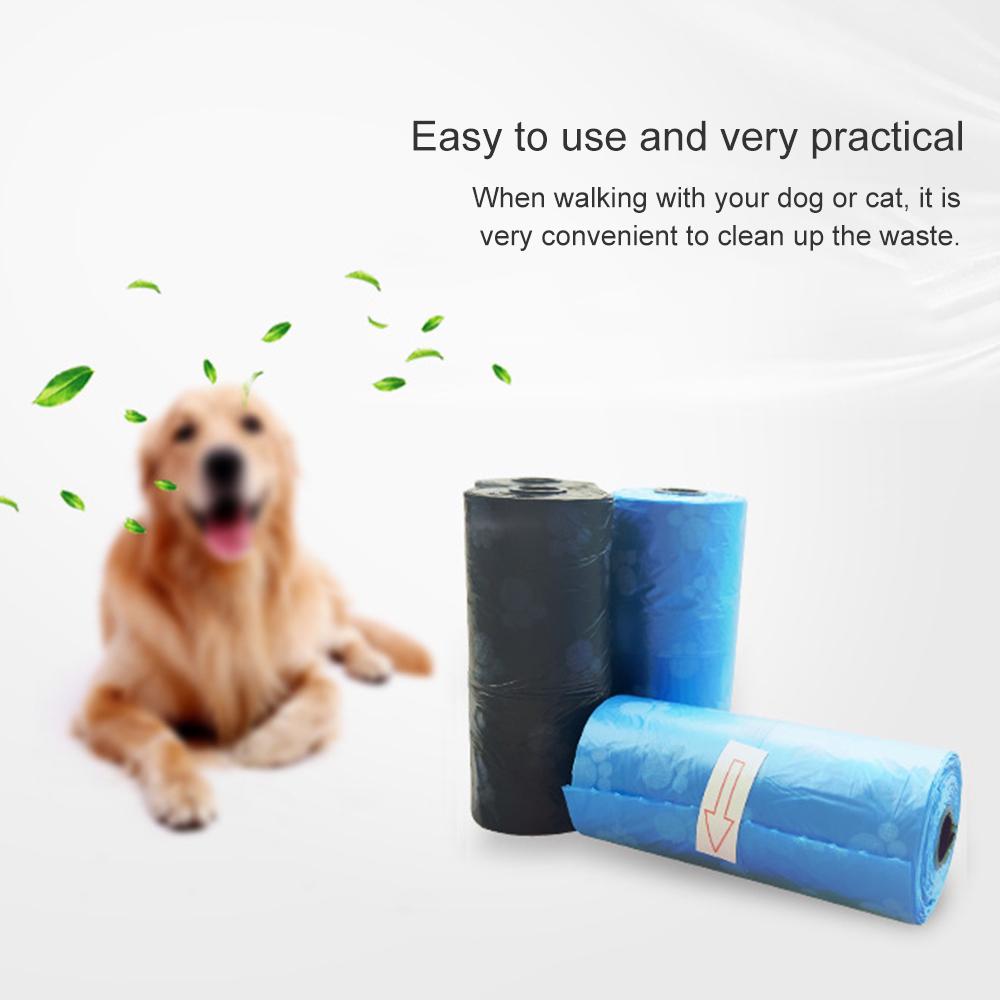 15 Pcs Pet Dog Waste Poop Bags with Printing Footprint Pattern Design Clean up Garbage Waste Bag Pet Supplies чёрный
15 Pcs Pet Dog Waste Poop Bags with Printing Footprint Pattern Design Clean up Garbage Waste Bag Pet Supplies чёрный