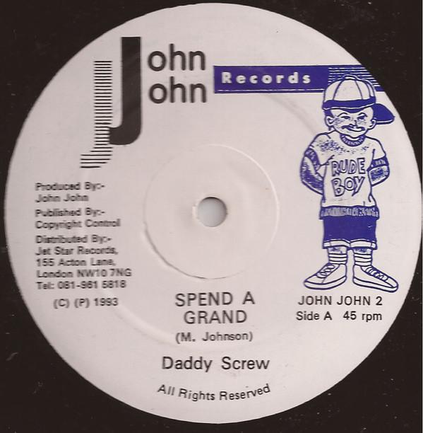 12inch Record DADDY SCREW BLACK MICE Spend A Grand Look Good From Far JOHNJOHN2 John John Recor 1993 UK Reggae Ska Dub Used
12inch Record DADDY SCREW BLACK MICE Spend A Grand Look Good From Far JOHNJOHN2 John John Recor 1993 UK Reggae Ska Dub Used