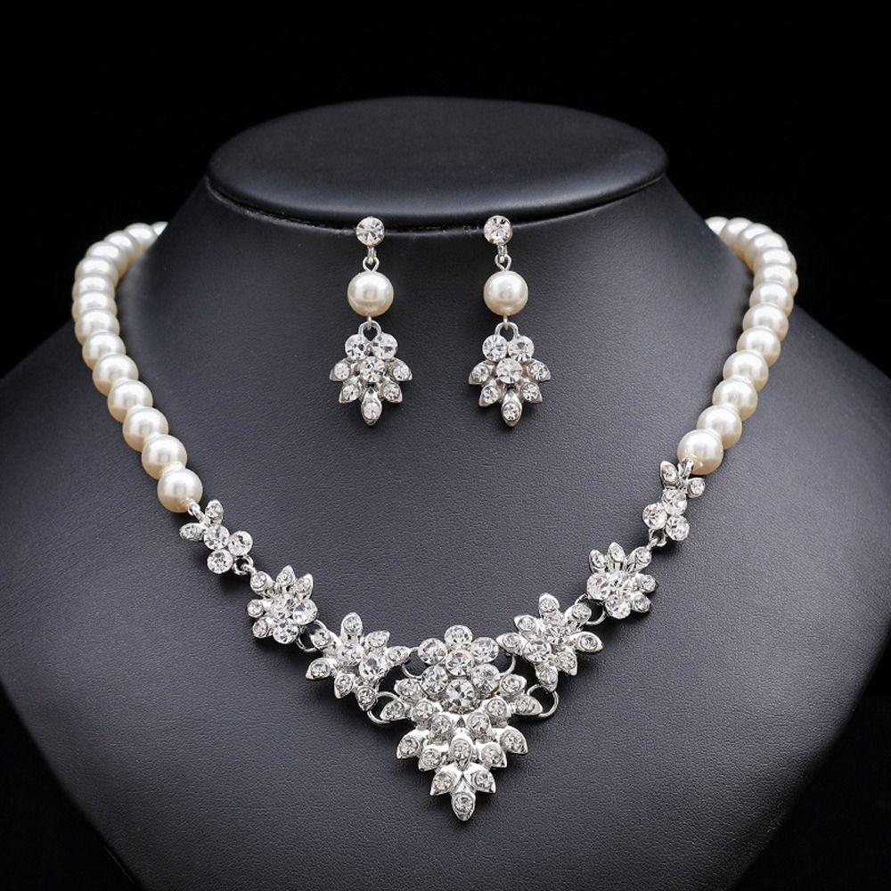 Vintage Elegant Bridal Wedding Jewelry Set Korean Style Jewelry Set Dangle Earrings Women Necklace
Vintage Elegant Bridal Wedding Jewelry Set Korean Style Jewelry Set Dangle Earrings Women Necklace