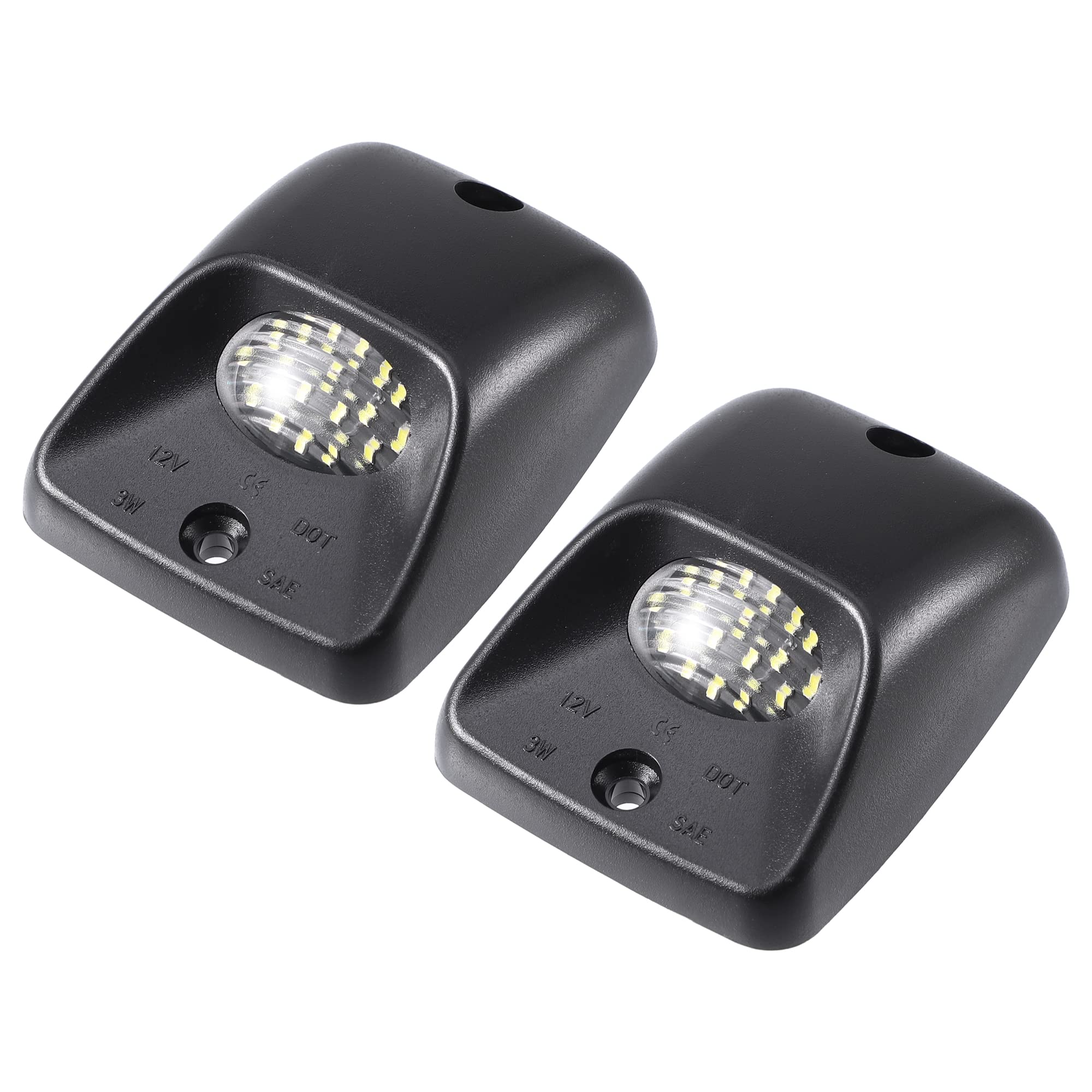ABSOPRO Car LED License Plate Light 6000K Compatible with and Tacoma ABS Clear 1 Pair Assembly, White, 00228-34938, 2835s, md, Toys, 1995-2004, Black,
ABSOPRO Car LED License Plate Light 6000K Compatible with and Tacoma ABS Clear 1 Pair Assembly, White, 00228-34938, 2835s, md, Toys, 1995-2004, Black,