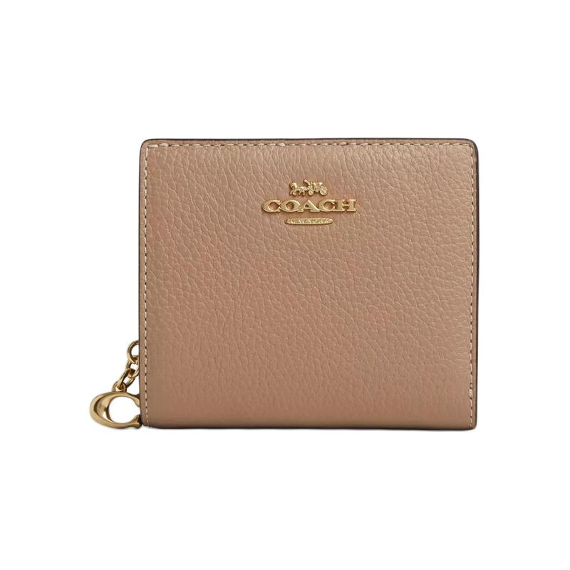COACH Snap Wallet 11 Solid Letter Logo Snap Card Slot Refined Pebbled Leather Coin Purse Wallet Mini Women s Gold and Taupe золотой
COACH Snap Wallet 11 Solid Letter Logo Snap Card Slot Refined Pebbled Leather Coin Purse Wallet Mini Women s Gold and Taupe золотой