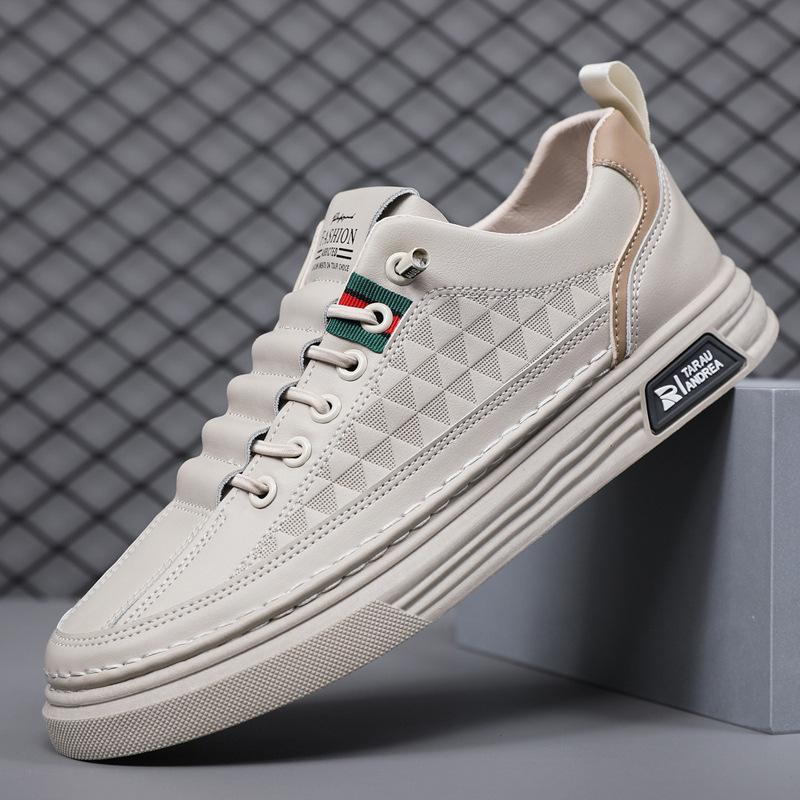 Men s shoes 2024 spring new little white shoes men s casual shoes trendy versatile sports board shoes breathable soft leather shoes men 44
Men s shoes 2024 spring new little white shoes men s casual shoes trendy versatile sports board shoes breathable soft leather shoes men 44
