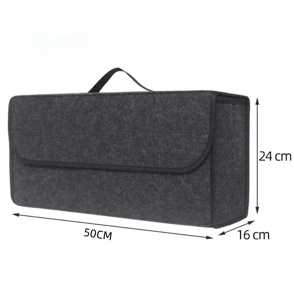 Large Soft Felt Car Trunk Storage Organizer Tool Box for Accessories - Neatly Arranges And Protects Your Vehicle s Cargo Area
Large Soft Felt Car Trunk Storage Organizer Tool Box for Accessories - Neatly Arranges And Protects Your Vehicle s Cargo Area