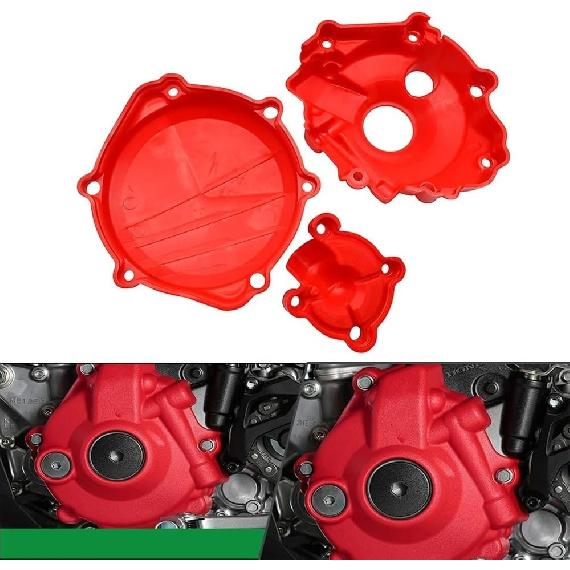 Motorcycle Engine Cover for CRF 250R 250RX CRF250R CRF250RX 2018 2019 2020 2021 Motorcycle Ignition Guard Water Pump Cover Clutch Protector
Motorcycle Engine Cover for CRF 250R 250RX CRF250R CRF250RX 2018 2019 2020 2021 Motorcycle Ignition Guard Water Pump Cover Clutch Protector