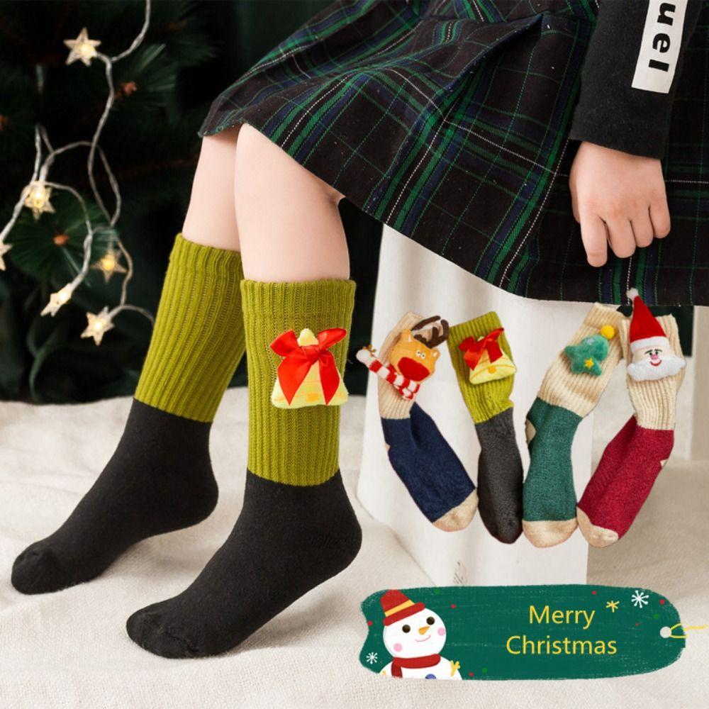 Santa Claus Cartoon Hosiery Cotton Mid-Tube Socks Harajuku Children Christmas Socks Women
Santa Claus Cartoon Hosiery Cotton Mid-Tube Socks Harajuku Children Christmas Socks Women