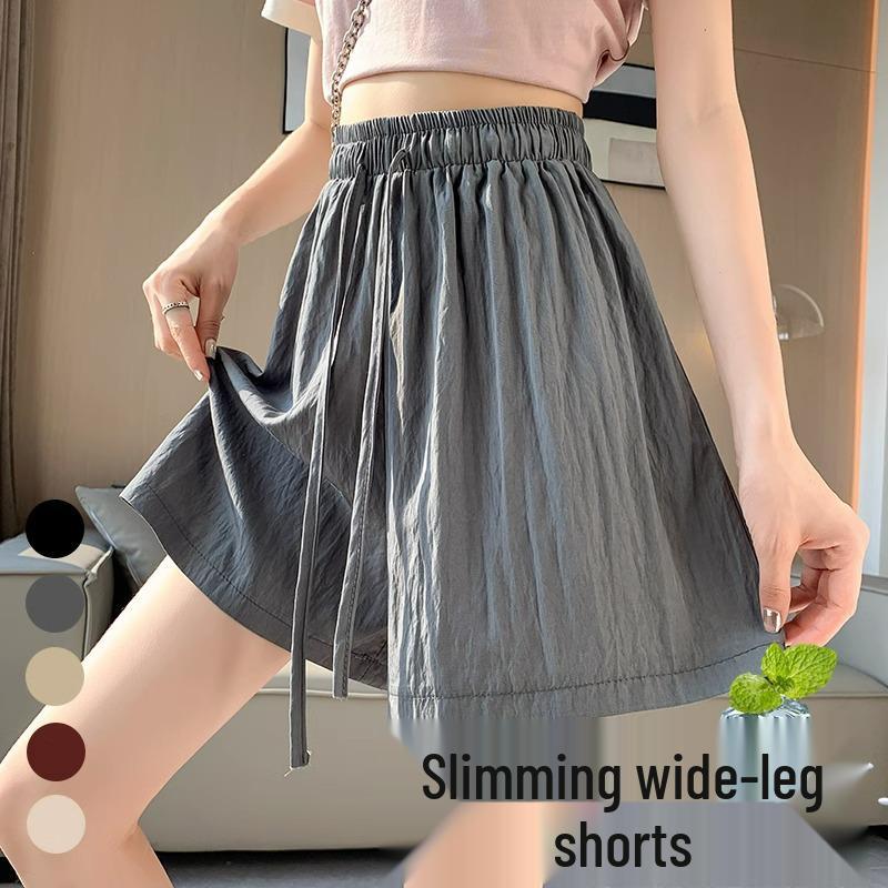 Women s Petite High Waist Ice Silk Linen Shorts, Summer Casual Wide Leg, 145-150cm, Five-Point Length L (106-115 kg)
Women s Petite High Waist Ice Silk Linen Shorts, Summer Casual Wide Leg, 145-150cm, Five-Point Length L (106-115 kg)