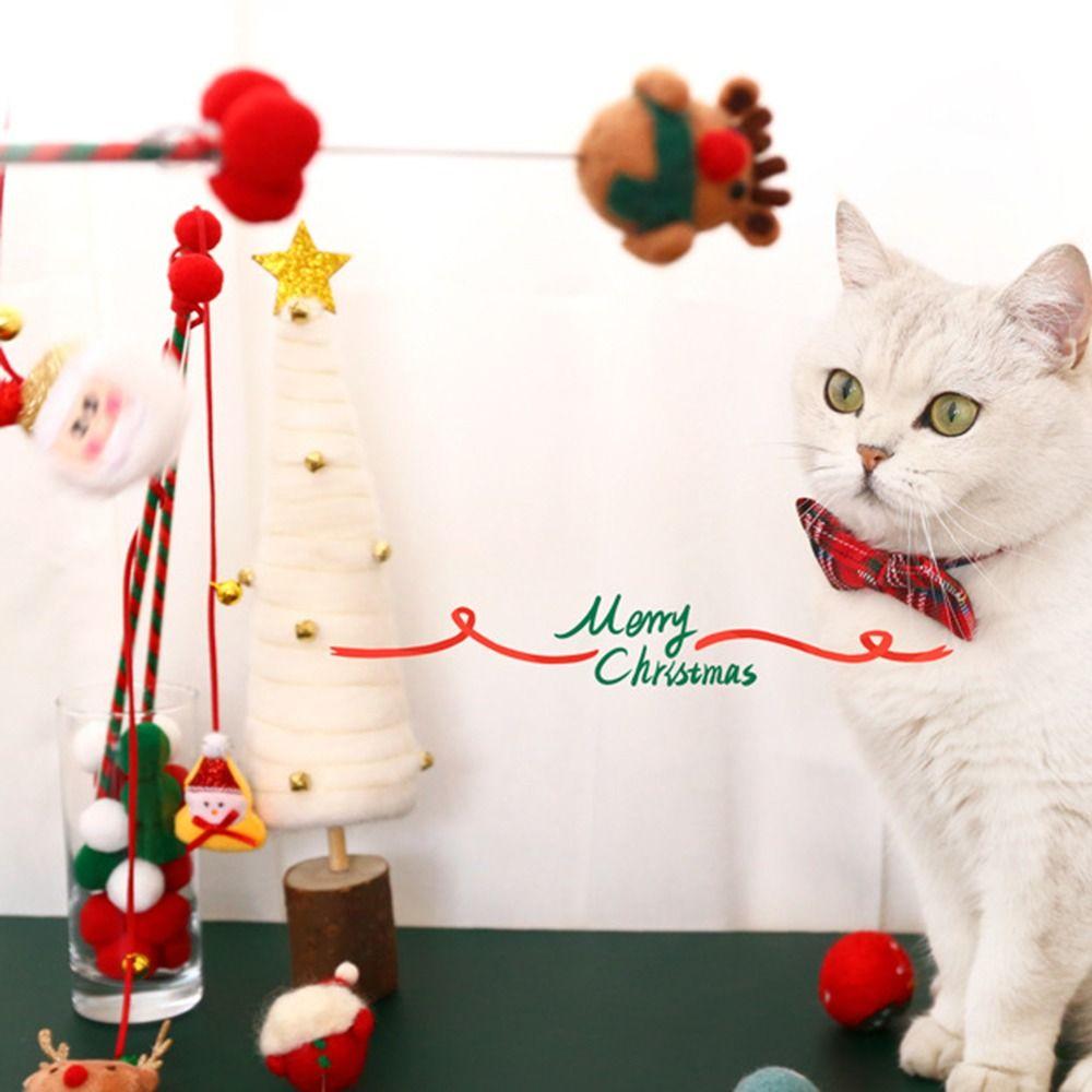 Training Pet Indoor Funny Exercise Christmas Cat Wand Cat Tease Toy Interactive Stick Tease Wand Elk
Training Pet Indoor Funny Exercise Christmas Cat Wand Cat Tease Toy Interactive Stick Tease Wand Elk