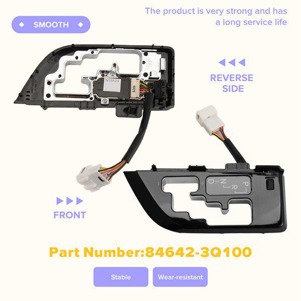 84642-3Q100 Gear Display Replacement for 11-14 Hyundai Sonata YF (Left-hand Drive) None
84642-3Q100 Gear Display Replacement for 11-14 Hyundai Sonata YF (Left-hand Drive) None