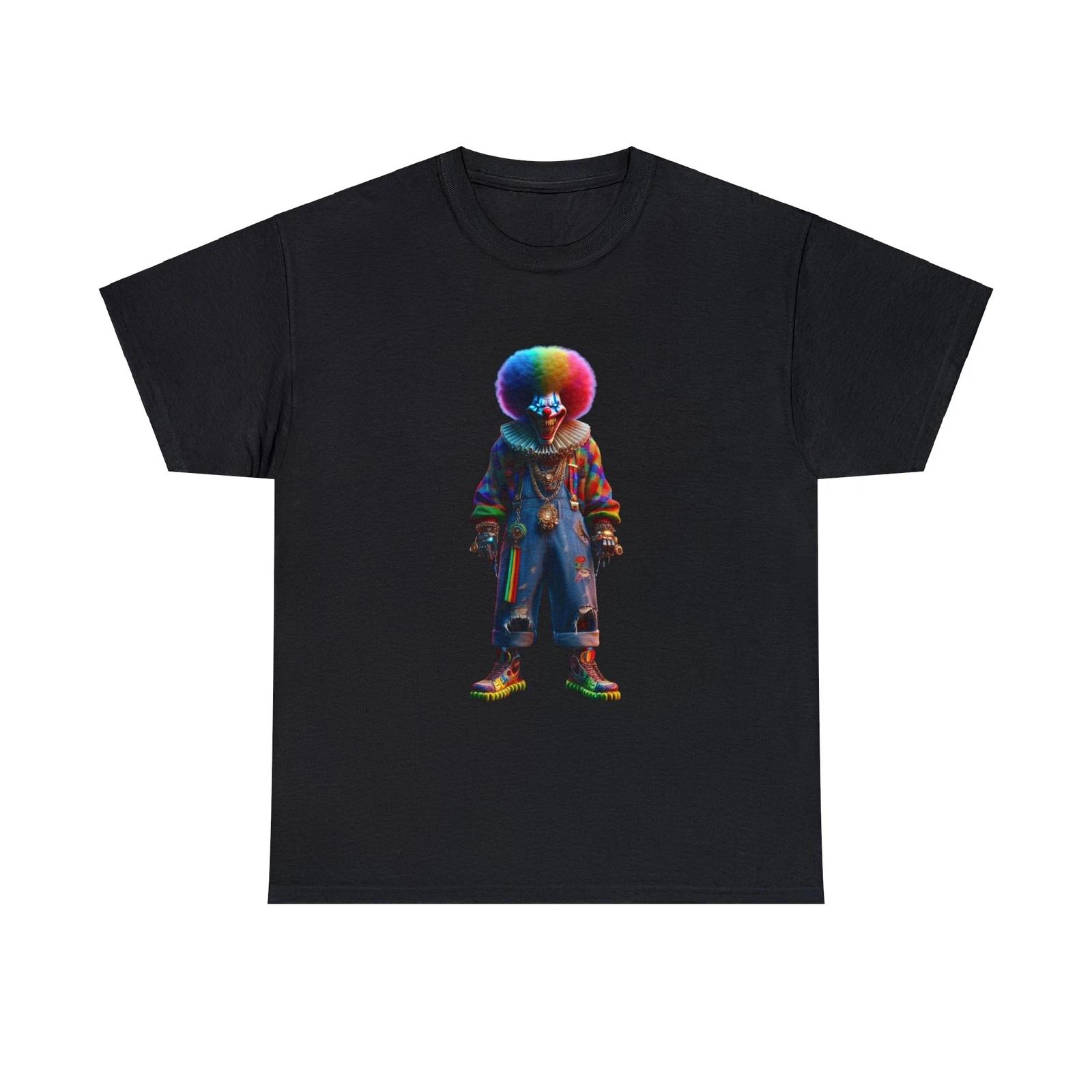 Unisex Adult T-Shirt Neon Insane Clown Character Horror Movie Tee Spooky Creepy 4XL
Unisex Adult T-Shirt Neon Insane Clown Character Horror Movie Tee Spooky Creepy 4XL