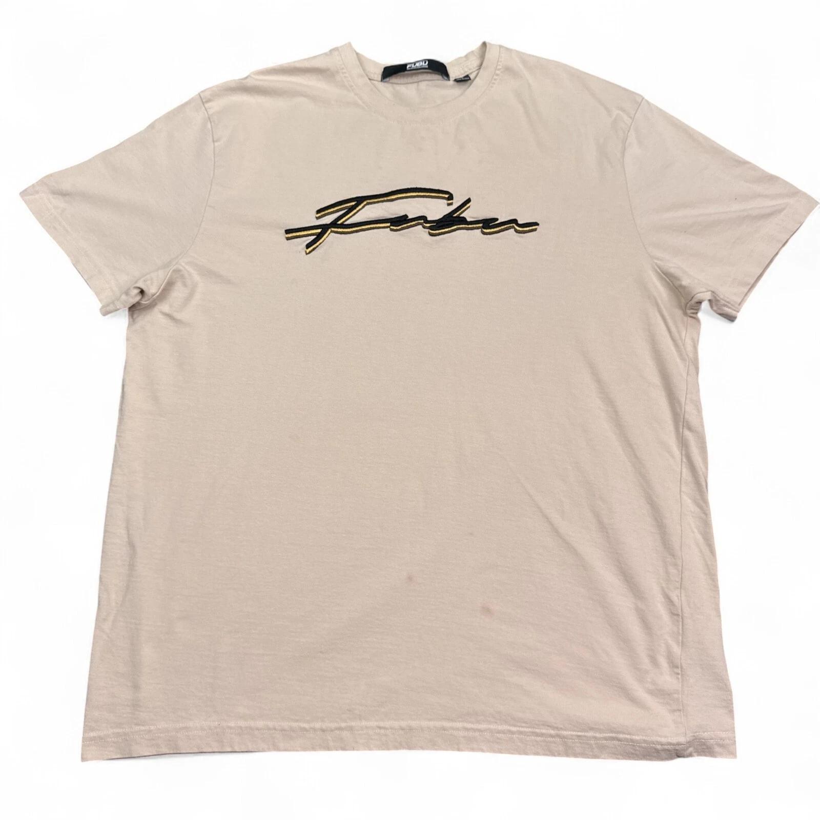Vintage Y2K FUBU T Shirt Adult Size Small Beige Tan Script Logo Streetwear 2XL
Vintage Y2K FUBU T Shirt Adult Size Small Beige Tan Script Logo Streetwear 2XL