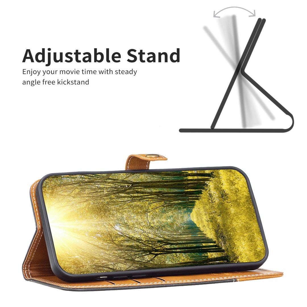 BINFEN COLOR for Samsung Galaxy A14 5G/A14 4G Leather Case with Card Holder Color Splicing Phone Stand Cover Black
BINFEN COLOR for Samsung Galaxy A14 5G/A14 4G Leather Case with Card Holder Color Splicing Phone Stand Cover Black