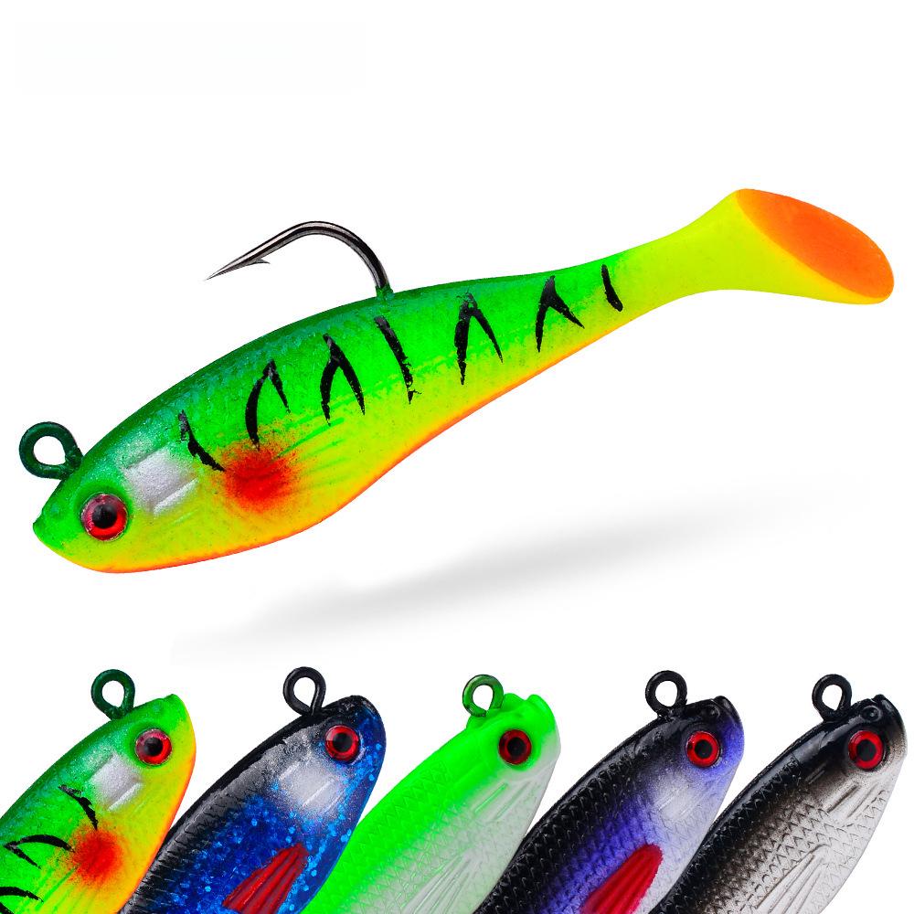 T-Tail Soft Bait 7.5cm 9.5g for Sea Bass Fishing - Bionic Lure for Boat & Sea Fishing 7.5cm/9.5g
T-Tail Soft Bait 7.5cm 9.5g for Sea Bass Fishing - Bionic Lure for Boat & Sea Fishing 7.5cm/9.5g