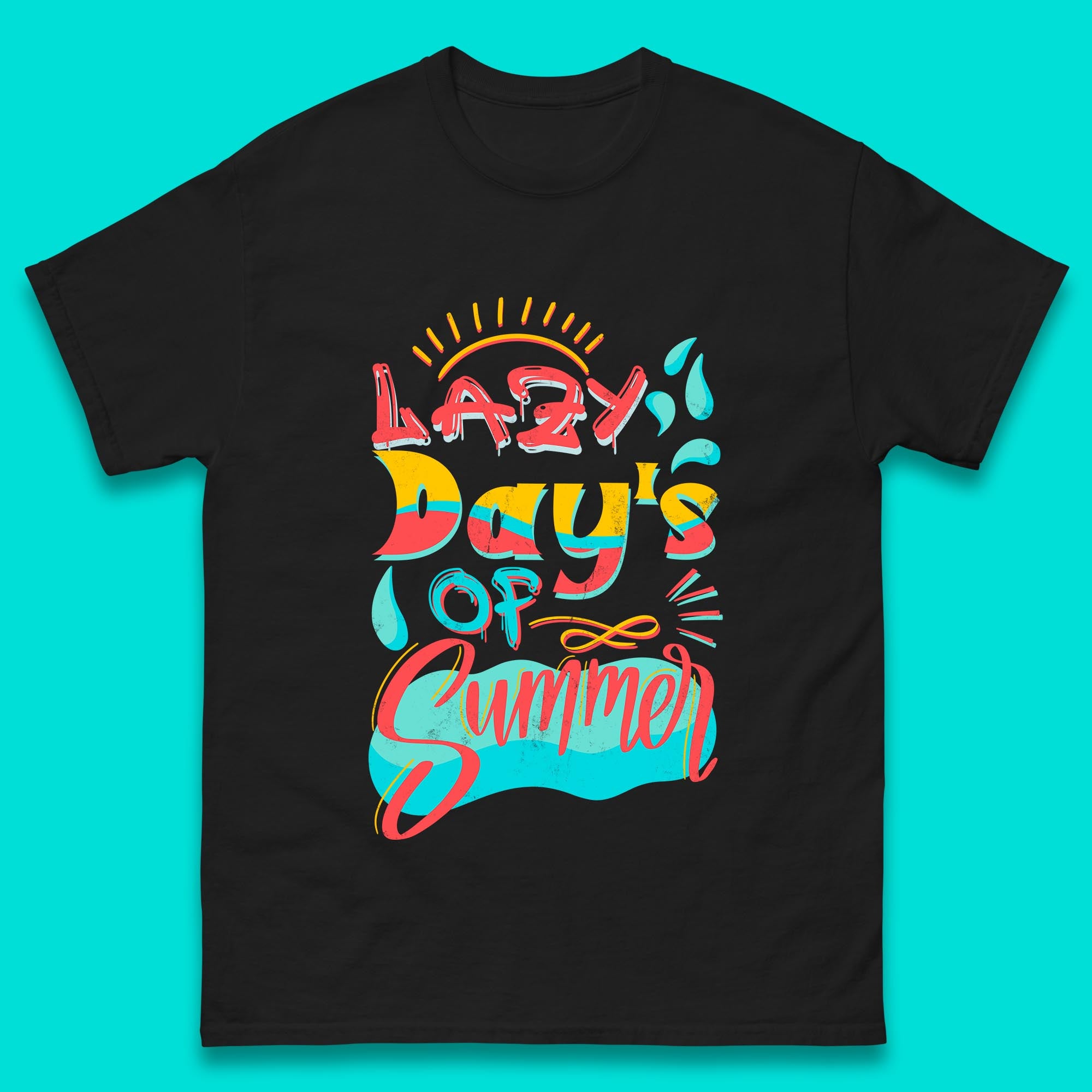 Lazy Days Of Summer Vintage Retro Sunset Surfer Beach Holiday Trip Mens Tee Top S
Lazy Days Of Summer Vintage Retro Sunset Surfer Beach Holiday Trip Mens Tee Top S