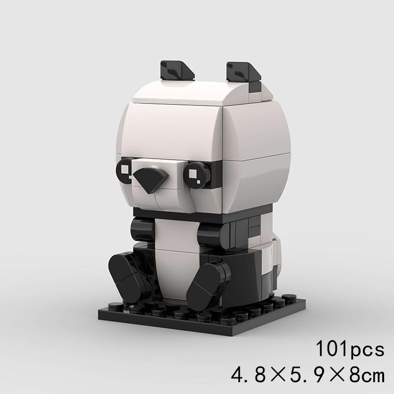 MOC Panda Animal DIY Model Building Blocks Cartoon Pet Figures Bricks Toy Creative Friend Girl Gift City
MOC Panda Animal DIY Model Building Blocks Cartoon Pet Figures Bricks Toy Creative Friend Girl Gift City