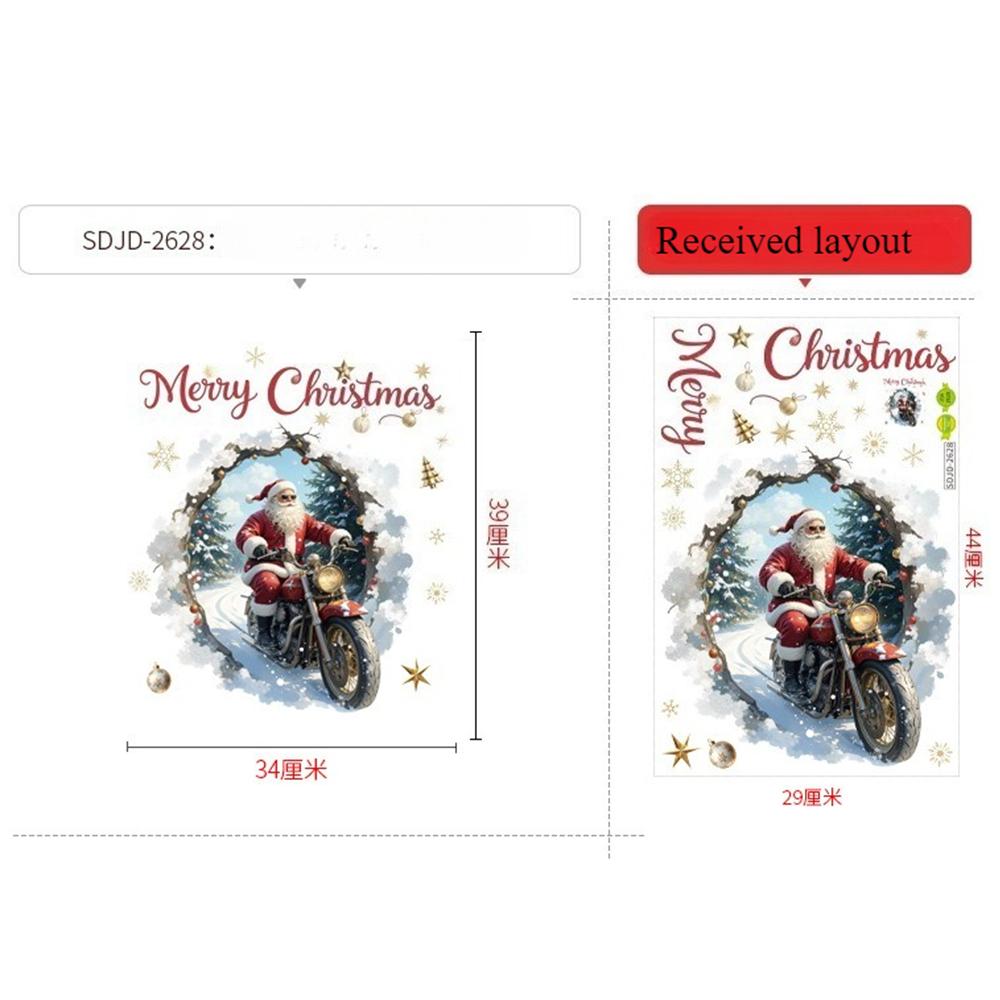 2026 Christmas Glass Decoration Stickers Colored Christmas Tree Crayon Static Display Window Removable Star Wall Stickers
2026 Christmas Glass Decoration Stickers Colored Christmas Tree Crayon Static Display Window Removable Star Wall Stickers