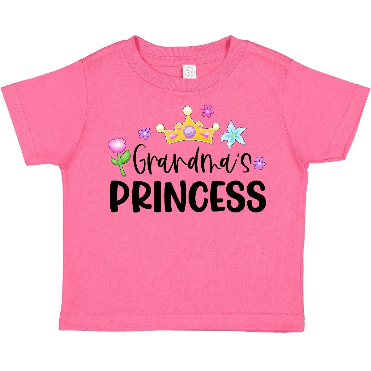 Inktastic Grandma s Princess Crown And Flowers Toddler kids boys T-Shirt Children Grandma 140
Inktastic Grandma s Princess Crown And Flowers Toddler kids boys T-Shirt Children Grandma 140