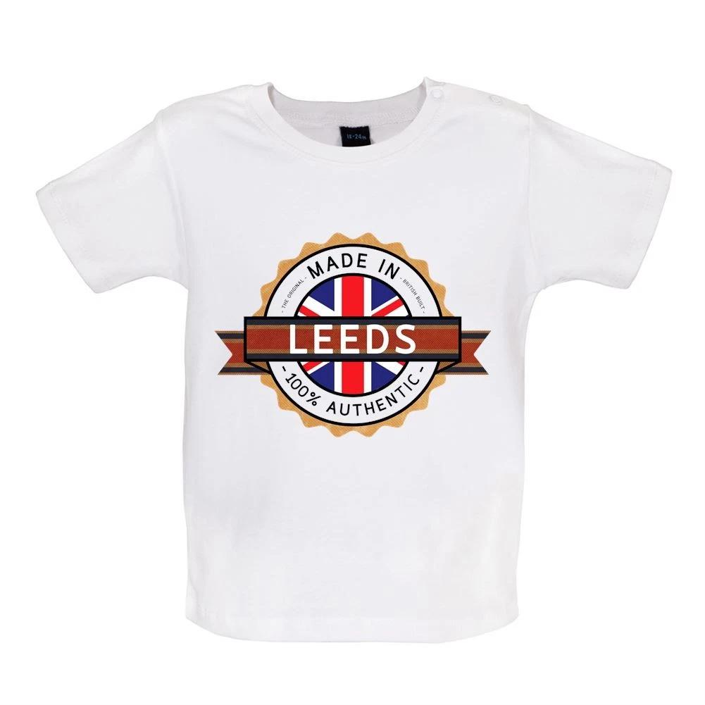 Made In Leeds - Baby Kids Boys Girls Unisex T-Shirt / Babygrow - Town City Village Born Love Live 160
Made In Leeds - Baby Kids Boys Girls Unisex T-Shirt / Babygrow - Town City Village Born Love Live 160