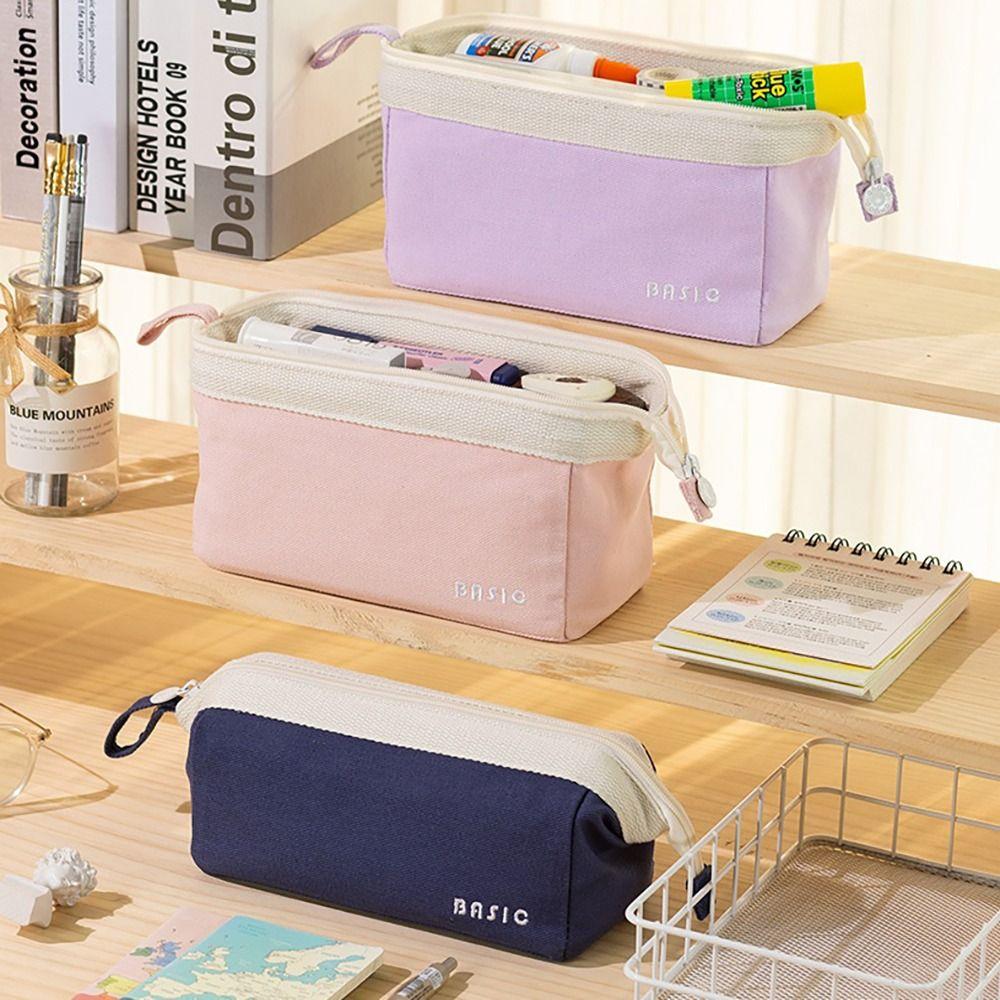 Large Capacity Pen Bag Multi-functional Stationery New Storage Pouch Office School Supplies
Large Capacity Pen Bag Multi-functional Stationery New Storage Pouch Office School Supplies