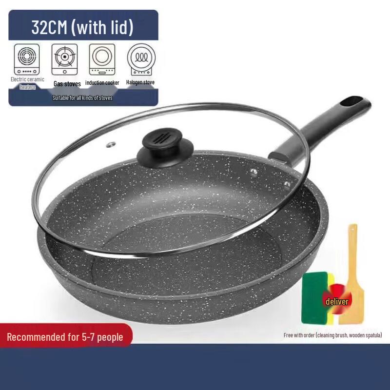 Yoshida Craftsman 32cm Non-stick Frying Pan with Lid
Yoshida Craftsman 32cm Non-stick Frying Pan with Lid