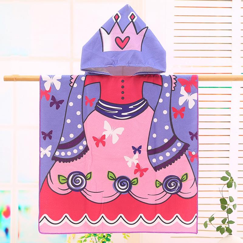 Kids Cartoon Hooded Bath Towel Poncho - Ultra-Fine Fiber Wearable Bathrobe 60x120 cm
Kids Cartoon Hooded Bath Towel Poncho - Ultra-Fine Fiber Wearable Bathrobe 60x120 cm