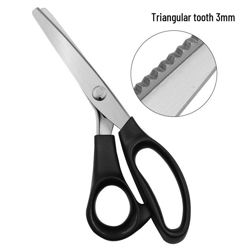 Stainless Steel Handmade Pinking Shears for Fabric: Arc, Wave, Zigzag, Triangle Patterns
Stainless Steel Handmade Pinking Shears for Fabric: Arc, Wave, Zigzag, Triangle Patterns